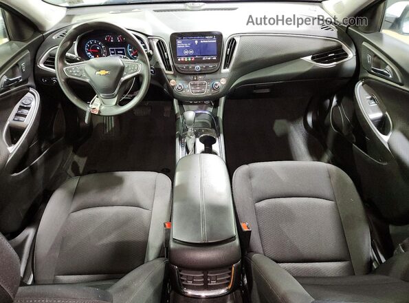 1G1ZD5ST7SF126512 2025 CHEVROLET MALIBU Белый Вид панели приборов