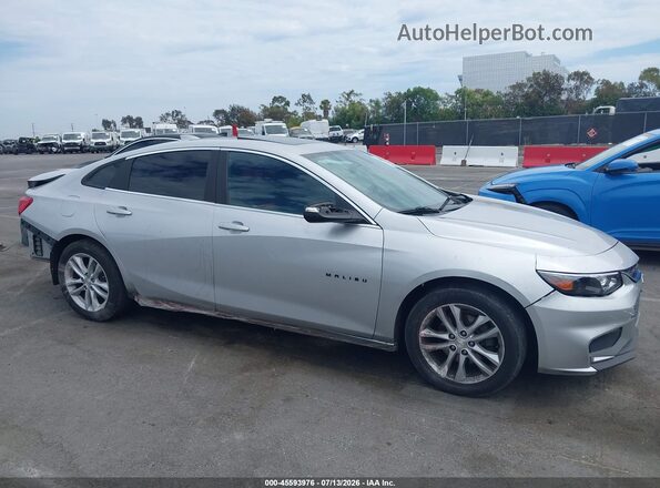 1G1ZD5ST8JF128770 2018 CHEVROLET MALIBU Silver Вид задньої частини салону