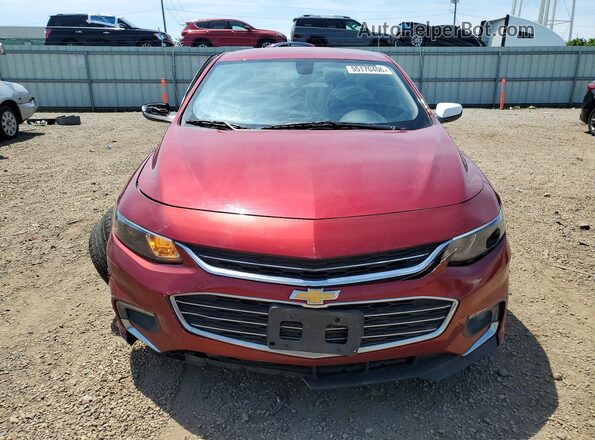 1G1ZD5ST8JF136996 2018 CHEVROLET MALIBU Burgundy Vista frontal