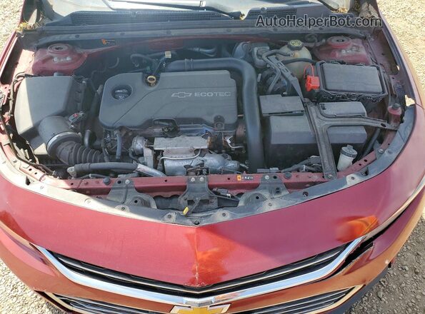 1G1ZD5ST8JF136996 2018 CHEVROLET MALIBU Burgundy Vista interior trasera