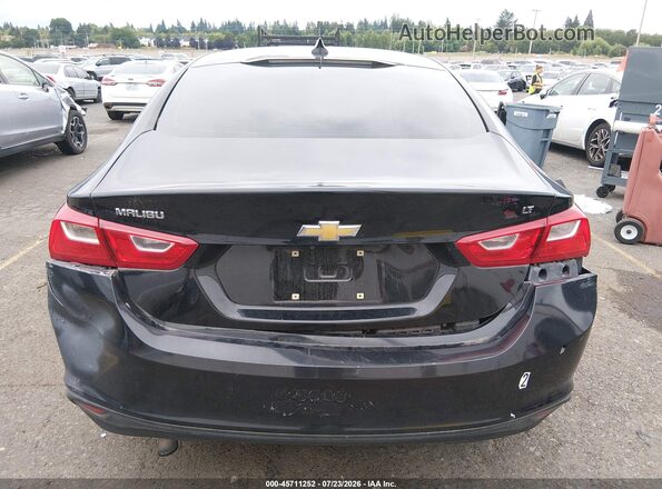1G1ZD5ST8JF138084 2018 CHEVROLET MALIBU Black 