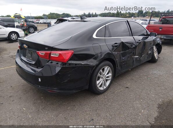 1G1ZD5ST8JF138084 2018 CHEVROLET MALIBU Black უკანა მარჯვენა