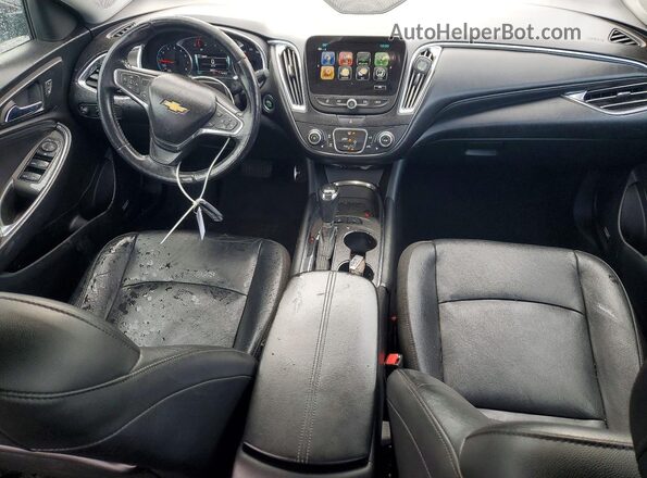 1G1ZD5ST8JF156956 2018 CHEVROLET MALIBU Silver Vista del salpicadero