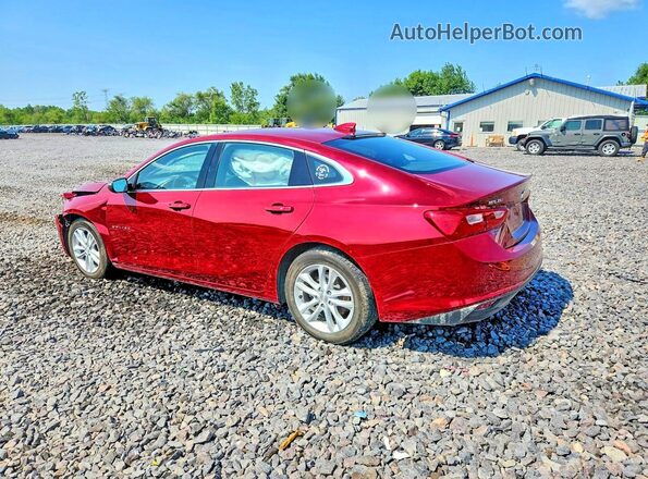 1G1ZD5ST8JF185776 2018 CHEVROLET MALIBU Burgundy Հետևի ձախ