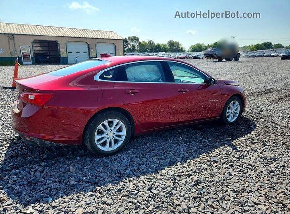 1G1ZD5ST8JF185776 2018 CHEVROLET MALIBU Burgundy Հետևի աջ