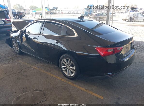 1G1ZD5ST8JF201930 2018 CHEVROLET MALIBU Black უკანა მარცხენა