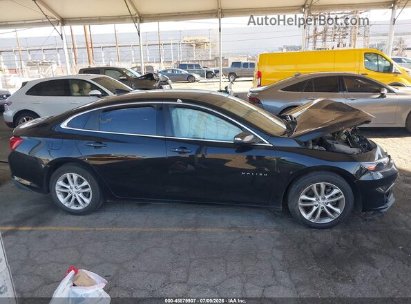 1G1ZD5ST8JF201930 2018 CHEVROLET MALIBU Black უკანა სალონის ხედი