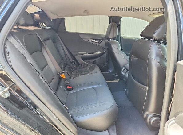 1G1ZD5ST8JF213947 2018 CHEVROLET MALIBU Black Rear seats view