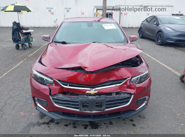 1G1ZD5ST8JF221241 2018 CHEVROLET MALIBU Red Widok zestawu wskaźników