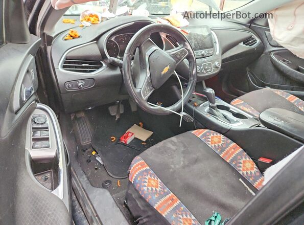 1G1ZD5ST8JF231218 2018 CHEVROLET MALIBU Gray Widok deski rozdzielczej