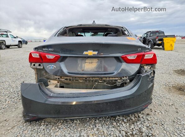 1G1ZD5ST8JF231218 2018 CHEVROLET MALIBU Gray Widok z tyłu