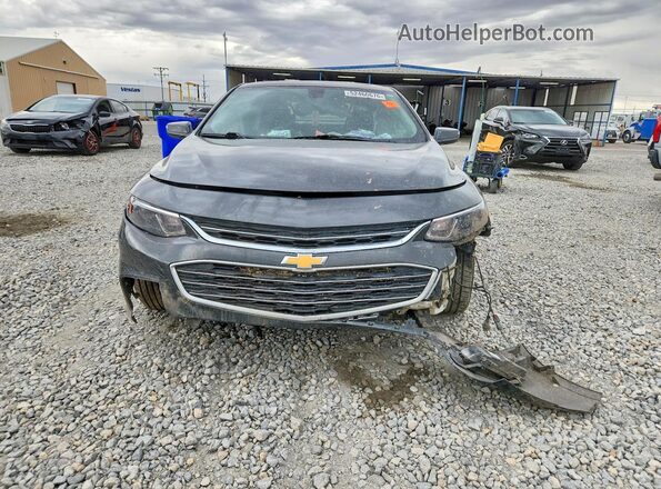 1G1ZD5ST8JF231218 2018 CHEVROLET MALIBU Gray Widok z przodu