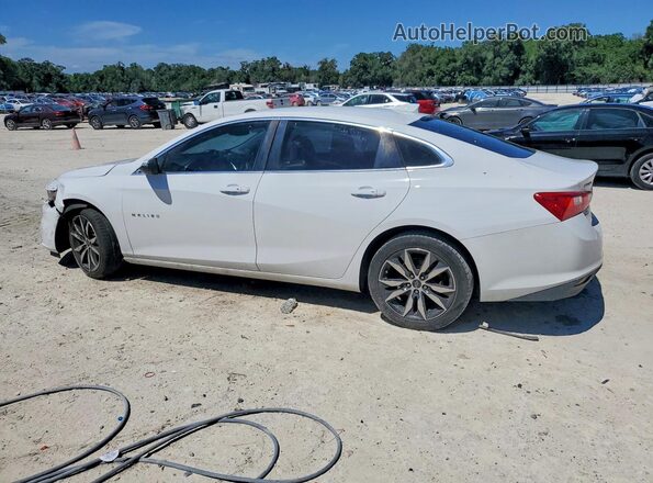 1G1ZD5ST8JF264347 2018 CHEVROLET MALIBU White Tył lewy