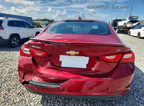1G1ZD5ST8JF270150 2018 CHEVROLET MALIBU Красный Вид сзади