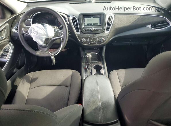 1G1ZD5ST8JF270858 2018 CHEVROLET MALIBU White Առջևի վահանակի տեսք