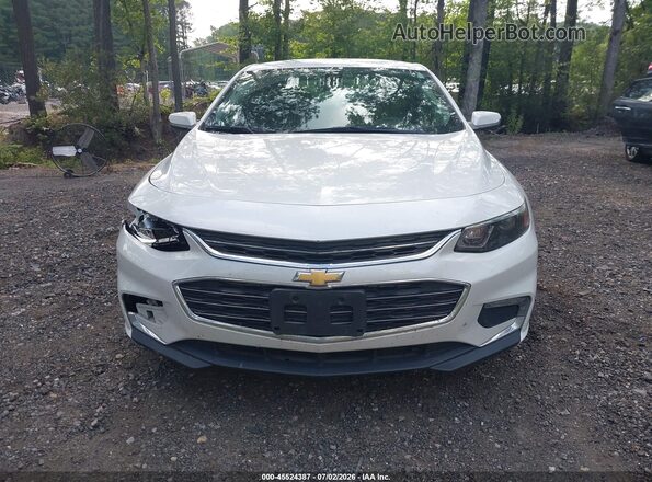 1G1ZD5ST8JF282492 2018 CHEVROLET MALIBU White Vista del cuadro de instrumentos
