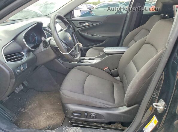 1G1ZD5ST8KF105149 2019 CHEVROLET MALIBU Black Widok wnętrza z przodu