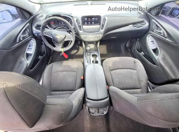 1G1ZD5ST8KF107015 2019 CHEVROLET MALIBU Silver Dashboard view