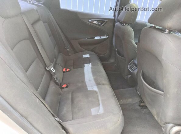 1G1ZD5ST8KF107015 2019 CHEVROLET MALIBU Silver Rear seats view