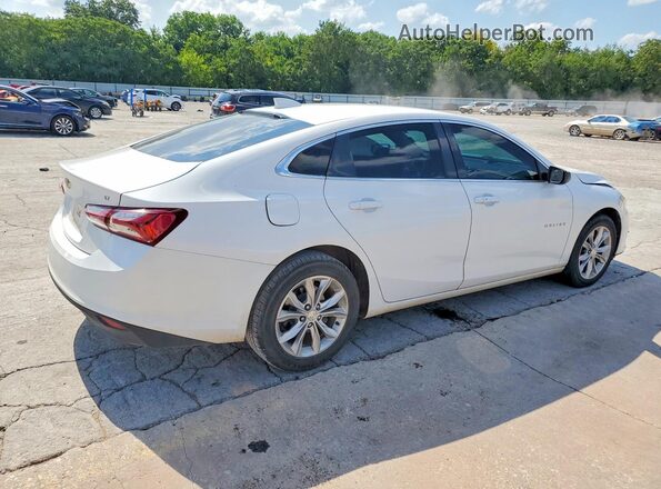 1G1ZD5ST8KF164198 2019 CHEVROLET MALIBU Белый Задняя правая четверть