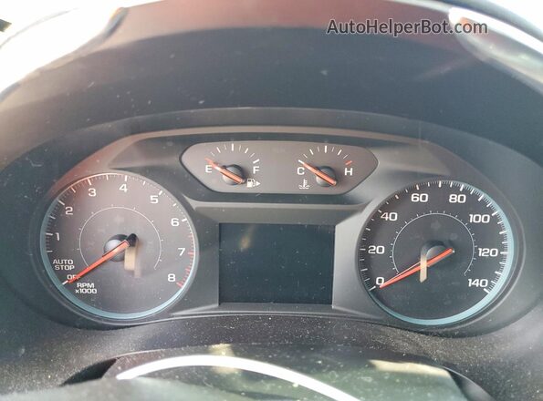 1G1ZD5ST8KF164198 2019 CHEVROLET MALIBU Белый Вид щитка приборов