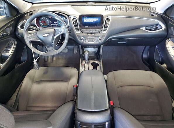 1G1ZD5ST8KF169112 2019 CHEVROLET MALIBU Blue წინა პანელის ხედი