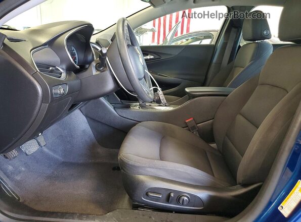 1G1ZD5ST8KF169112 2019 CHEVROLET MALIBU Blue წინა სალონის ხედი