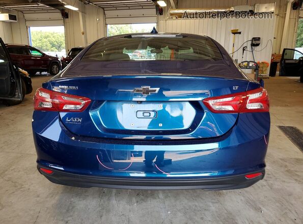 1G1ZD5ST8KF169112 2019 CHEVROLET MALIBU Blue უკანა ხედი