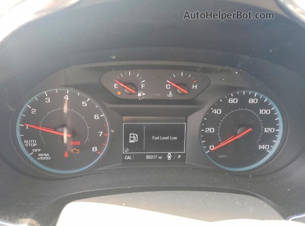 1G1ZD5ST8KF225727 2019 CHEVROLET MALIBU Gray Widok zestawu wskaźników