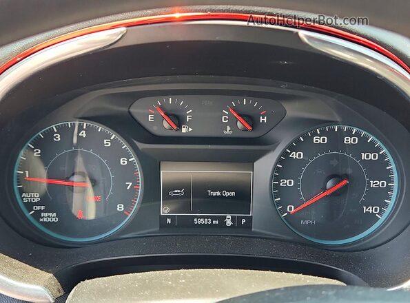 1G1ZD5ST8LF020426 2020 CHEVROLET MALIBU Silver Սարքավորումների վահանակի տեսք