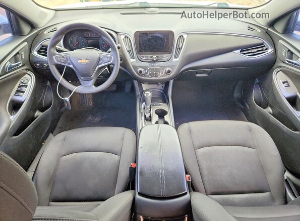 1G1ZD5ST8LF041101 2020 CHEVROLET MALIBU Белый Вид панели приборов