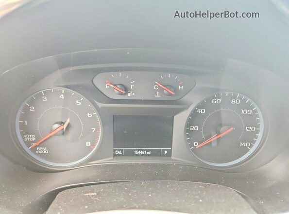 1G1ZD5ST8LF041101 2020 CHEVROLET MALIBU Белый Вид щитка приборов