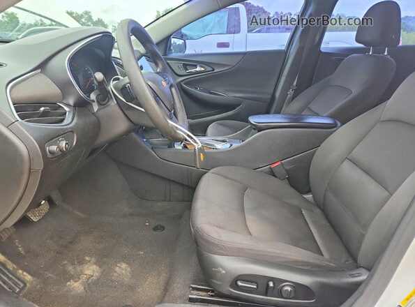 1G1ZD5ST8LF041101 2020 CHEVROLET MALIBU Белый Вид салона спереди