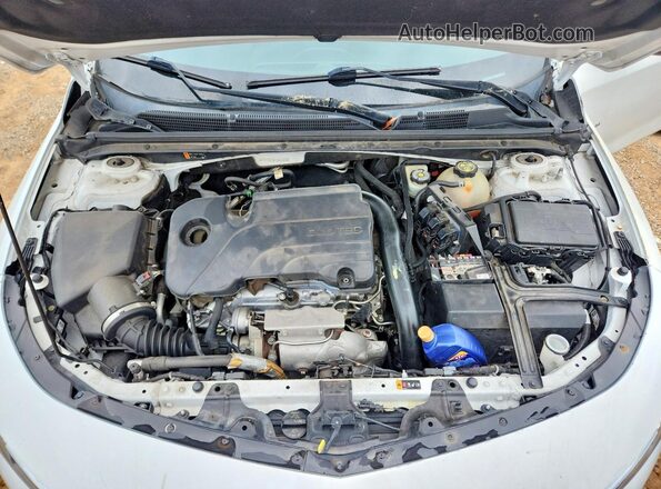 1G1ZD5ST8LF041101 2020 CHEVROLET MALIBU Белый Вид задней части салона