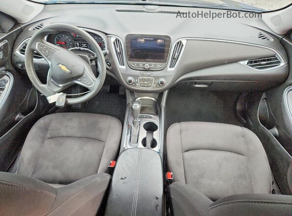 1G1ZD5ST8LF051949 2020 CHEVROLET MALIBU Burgundy Вид панелі приладів