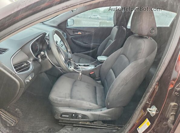 1G1ZD5ST8LF051949 2020 CHEVROLET MALIBU Burgundy Вид салону спереду