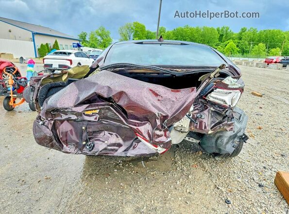 1G1ZD5ST8LF051949 2020 CHEVROLET MALIBU Burgundy Вид ззаду