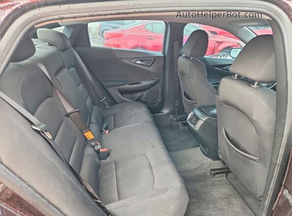 1G1ZD5ST8LF051949 2020 CHEVROLET MALIBU Burgundy Вид задніх сидінь