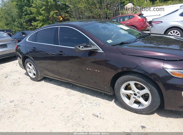 1G1ZD5ST8LF053264 2020 CHEVROLET MALIBU Burgundy Vista interior trasera