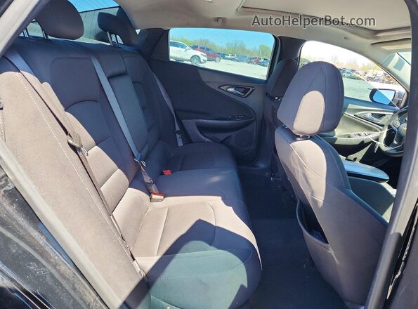 1G1ZD5ST8LF121109 2020 CHEVROLET MALIBU Black Widok tylnych siedzeń