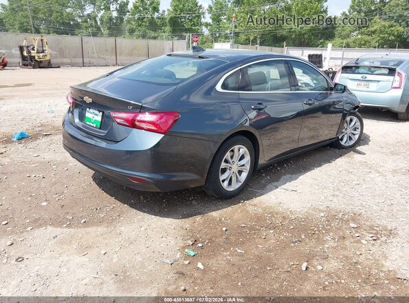 1G1ZD5ST8MF011601 2021 CHEVROLET MALIBU Gray Rear right