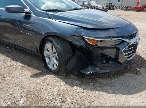 1G1ZD5ST8MF011601 2021 CHEVROLET MALIBU Gray Front view