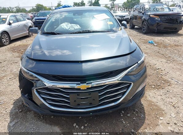 1G1ZD5ST8MF011601 2021 CHEVROLET MALIBU Gray Rear interior view