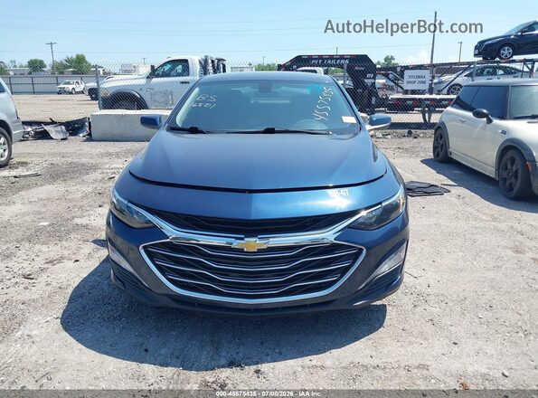 1G1ZD5ST8MF018712 2021 CHEVROLET MALIBU Blue Vista del cuadro de instrumentos