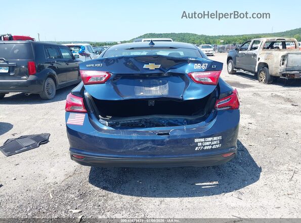 1G1ZD5ST8MF018712 2021 CHEVROLET MALIBU Blue 