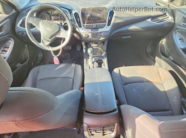 1G1ZD5ST8MF058191 2021 CHEVROLET MALIBU Silver Widok deski rozdzielczej