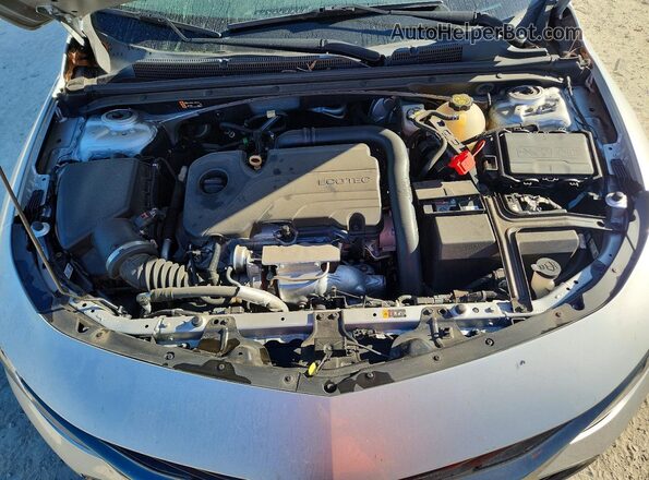 1G1ZD5ST8MF058191 2021 CHEVROLET MALIBU Silver Widok wnętrza z tyłu