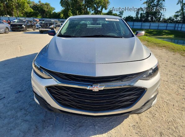 1G1ZD5ST8MF058191 2021 CHEVROLET MALIBU Silver Widok z przodu
