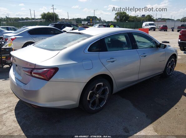 1G1ZD5ST8MF073578 2021 CHEVROLET MALIBU Серебряный Задняя правая четверть