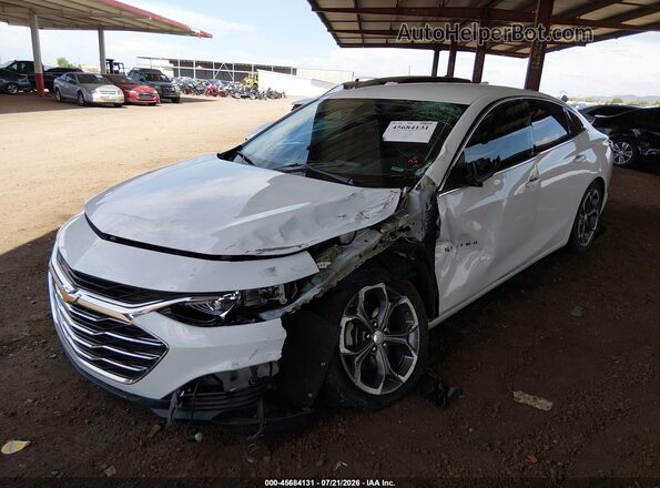 1G1ZD5ST8MF074004 2021 CHEVROLET MALIBU White Front view